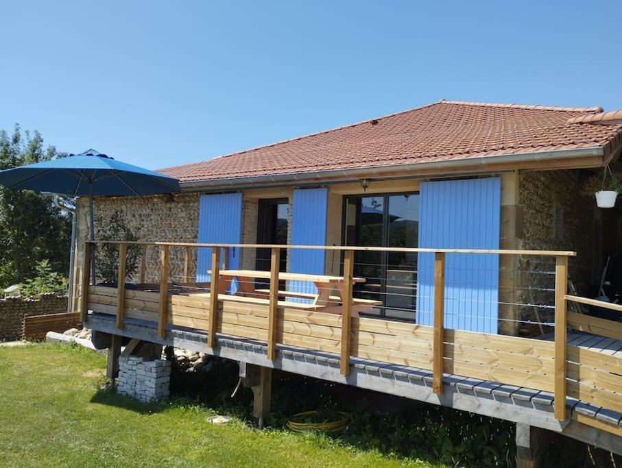 Maison Michonieres - Gite 3 Etoiles - 8 Personnes Miribel  Exteriör bild