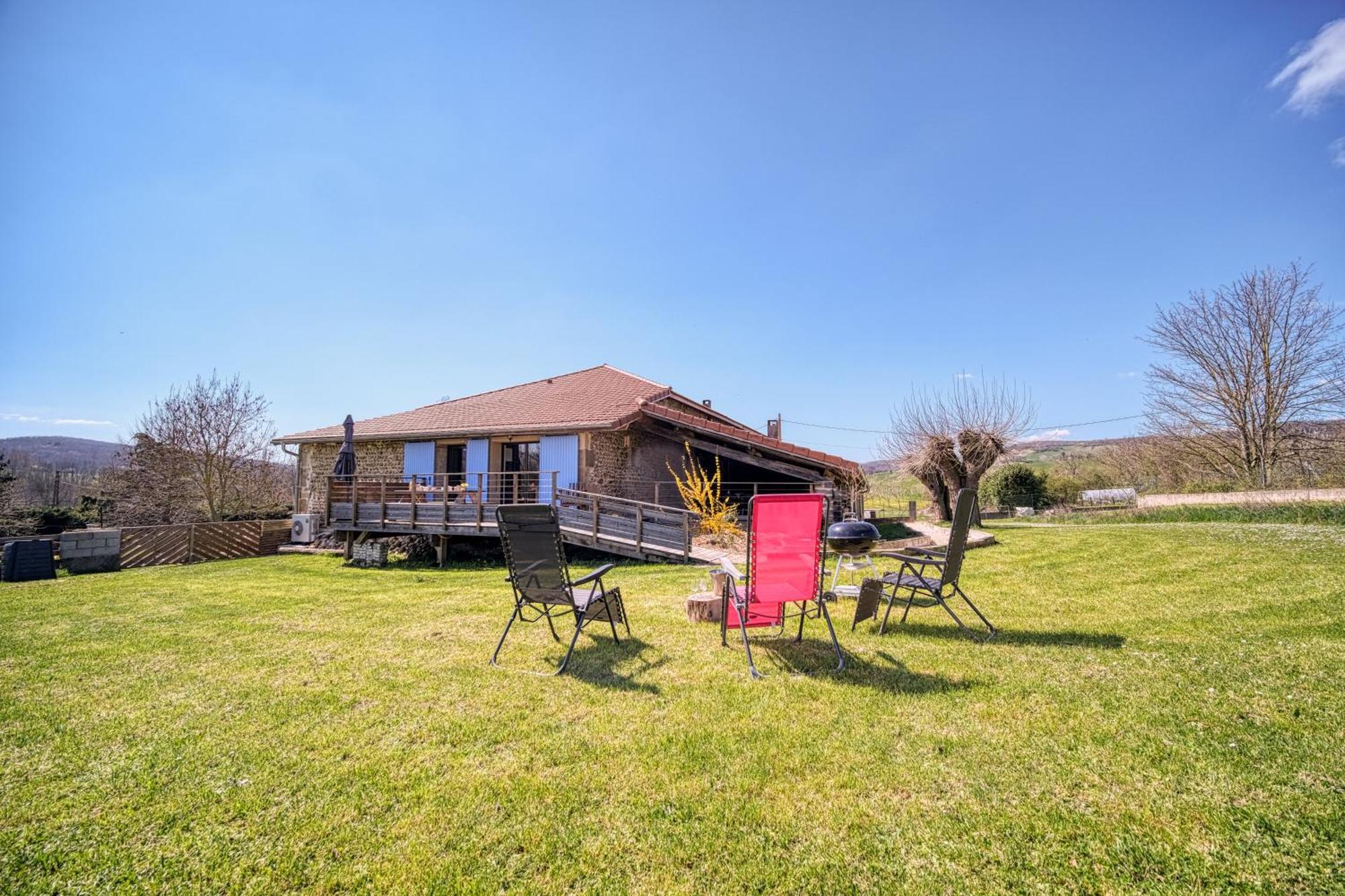 Maison Michonieres - Gite 3 Etoiles - 8 Personnes Miribel  Exteriör bild